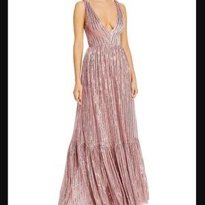 Sabina Musayev Dominique Sequined Evening Gown Size Small